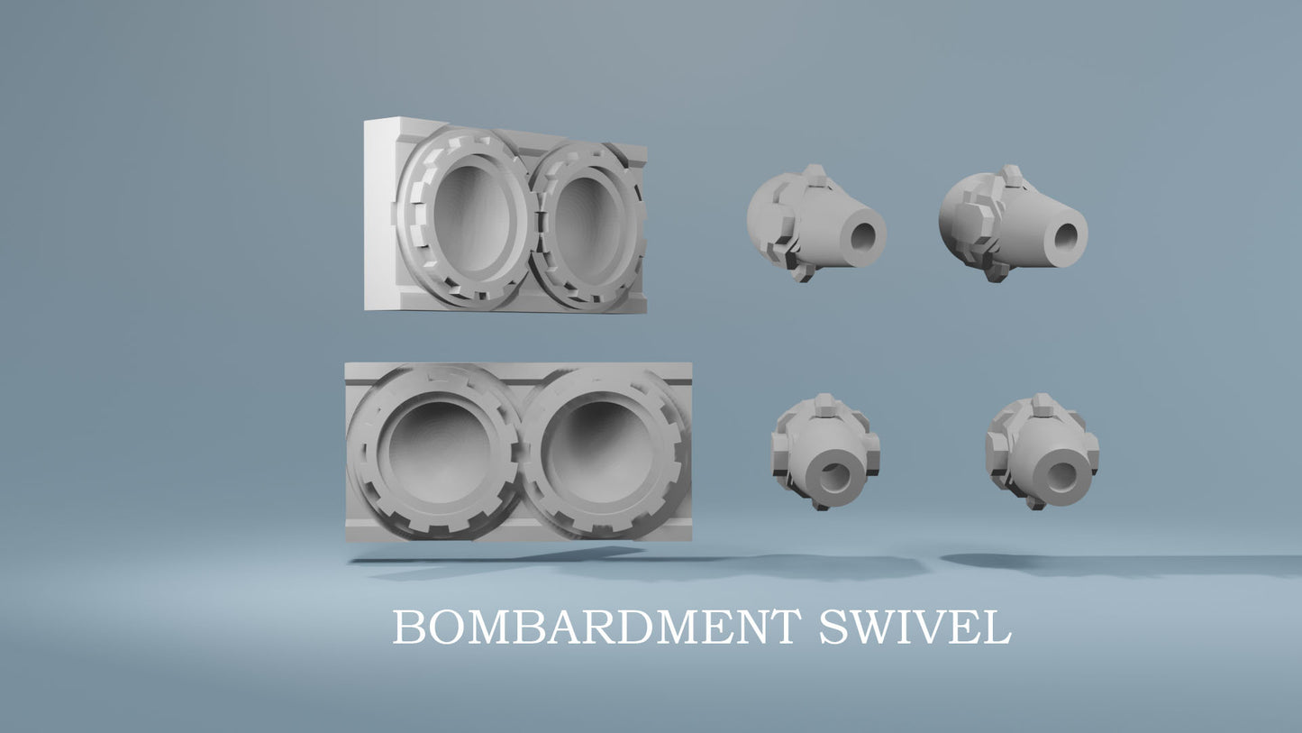 Grimdark Battleship Customiser (Choice of Weapon loadouts)