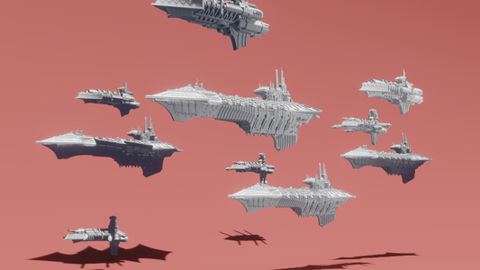 Anarchist Starter Fleet 750 Points: Gothic Sci Fi Battle Fleet