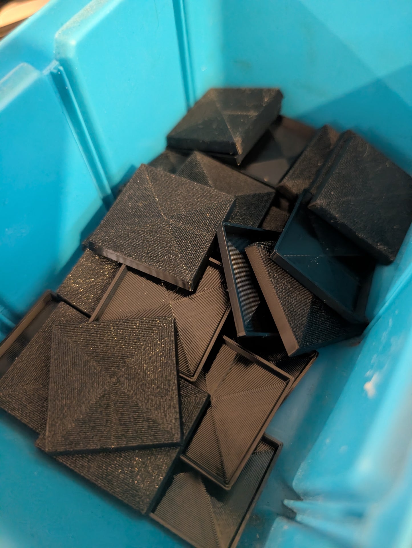 50mm Square War gaming Bases (Flat to Flat) (Multi-Pack Options)