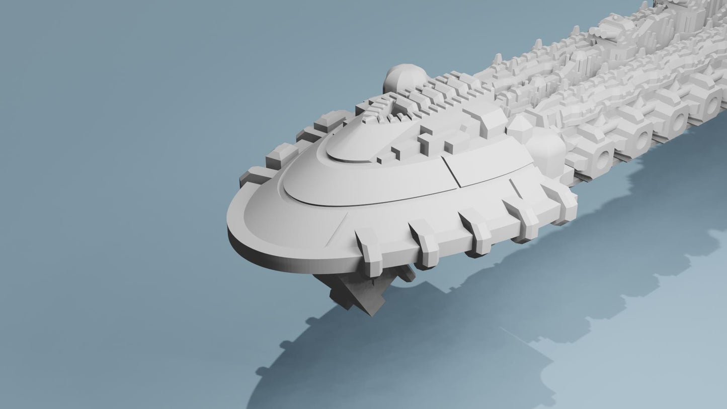 Grimdark Battleship Battlebarge