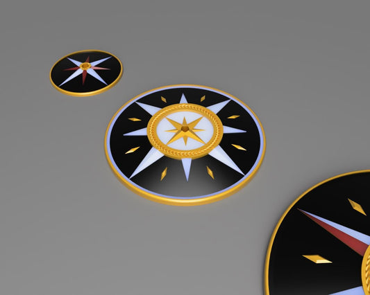 Naval inspired Flight stands for Table Top Space Ship Games