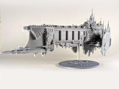 Grimdark Titanic Battleship, Standard Prow