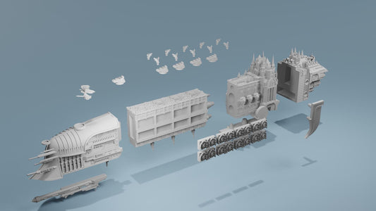 Gothic Titanic Battleship: Unbreakable Speculation