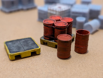 Miniature Spill Pallet x6 Diromamas HO/OO/1:35/Custom