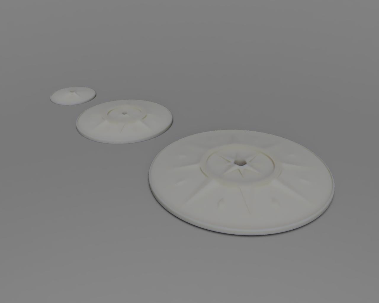 Naval inspired Flight stands for Table Top Space Ship Games