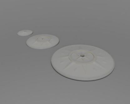 Naval inspired Flight stands for Table Top Space Ship Games