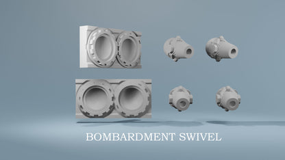 Grimdark Battleship Customiser (Choice of Weapon loadouts)