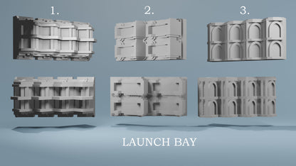 Grimdark Battleship Customiser (Choice of Weapon loadouts)