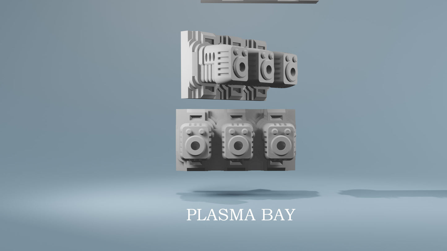 Grimdark Battleship Customiser (Choice of Weapon loadouts)