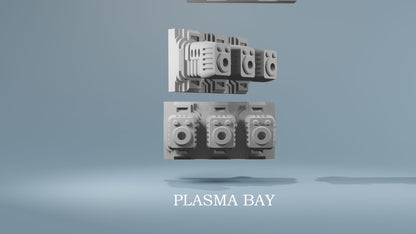 Grimdark Battleship Customiser (Choice of Weapon loadouts)