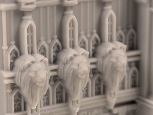 Gothic Titanic Battleship Unbreakable Proxy for Battlefleet Gothic.