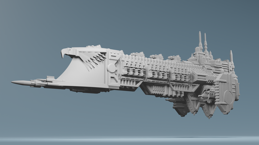 Grimdark Battleship Customiser (Choice of Weapon loadouts)
