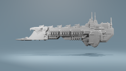 Grimdark Battleship Customiser (Choice of Weapon loadouts)