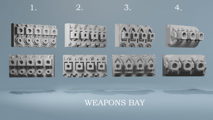 Grimdark Battleship Customiser (Choice of Weapon loadouts)