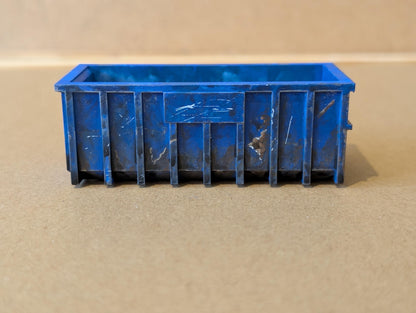 Pack of 2 Miniature UK RoRo Fortress style Skip Scenery Painted/Unpainted