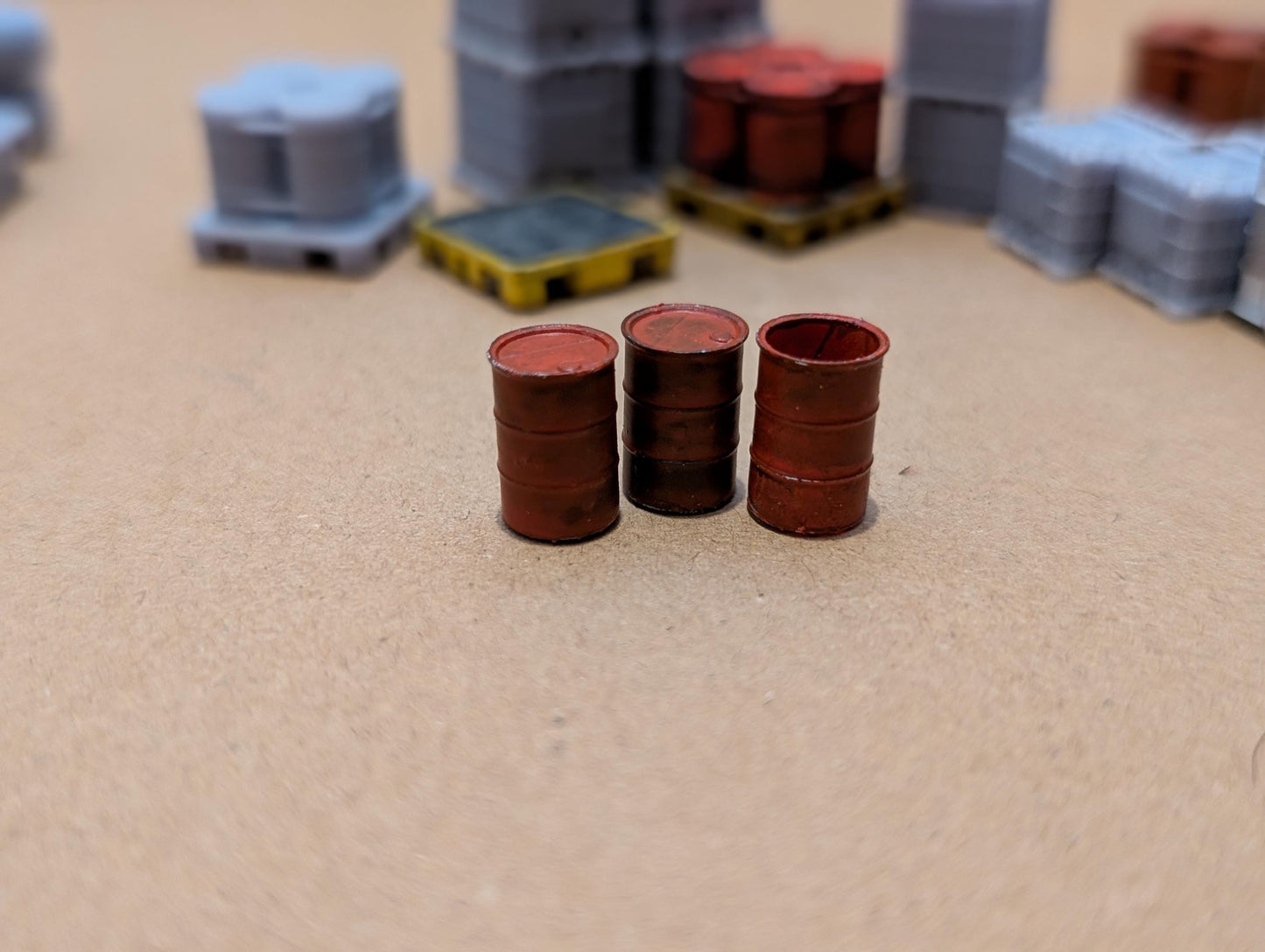 Miniature Spill Pallet x6 Diromamas HO/OO/1:35/Custom