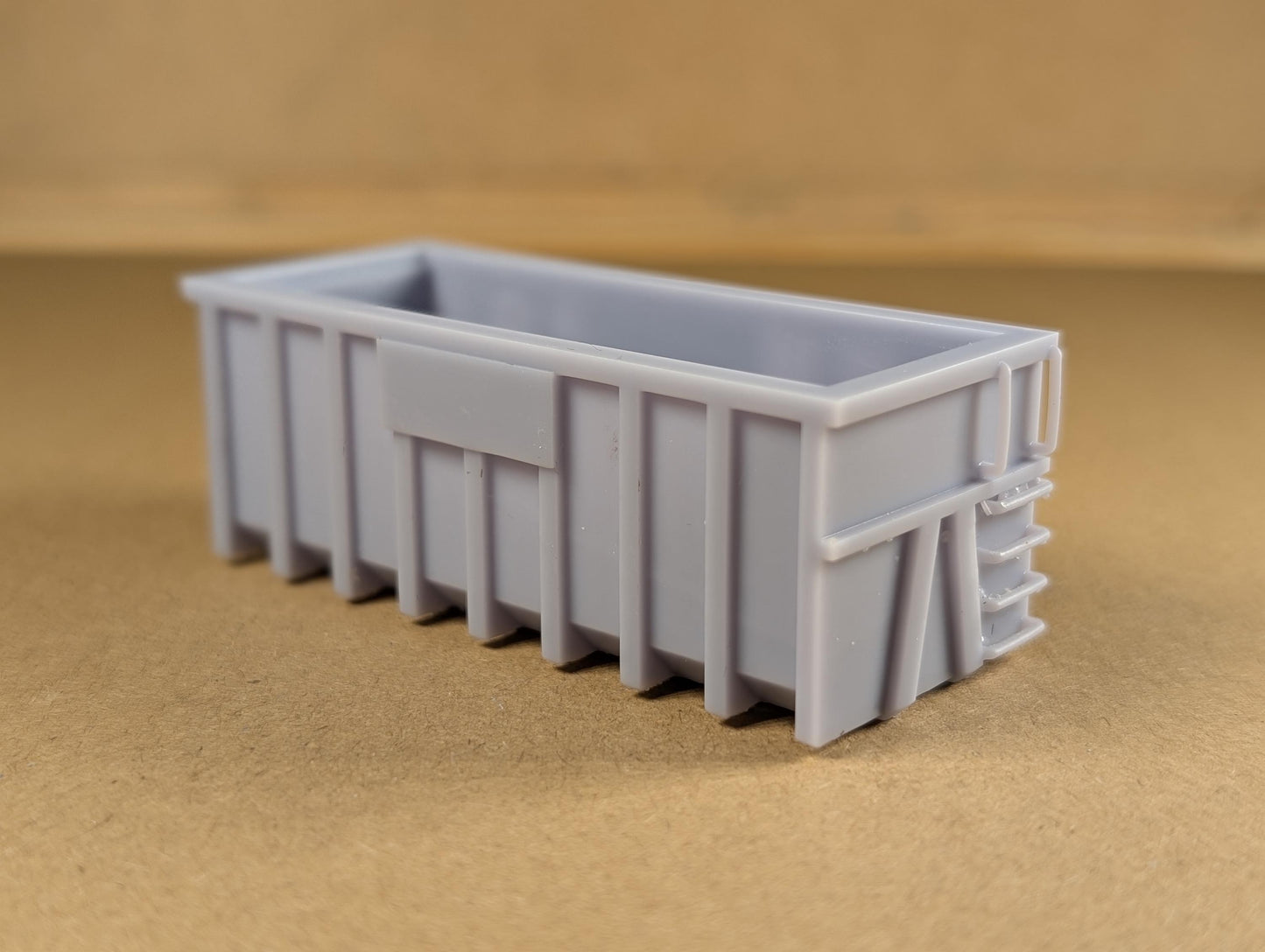 Pack of 2 Miniature UK RoRo Fortress style Skip Scenery Painted/Unpainted