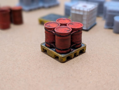 Miniature Spill Pallet x6 Diromamas HO/OO/1:35/Custom