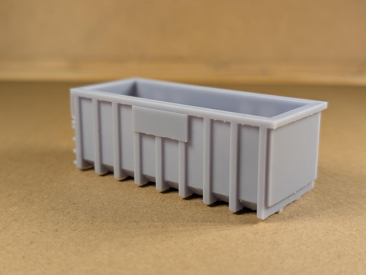 Pack of 2 Miniature UK RoRo Fortress style Skip Scenery Painted/Unpainted