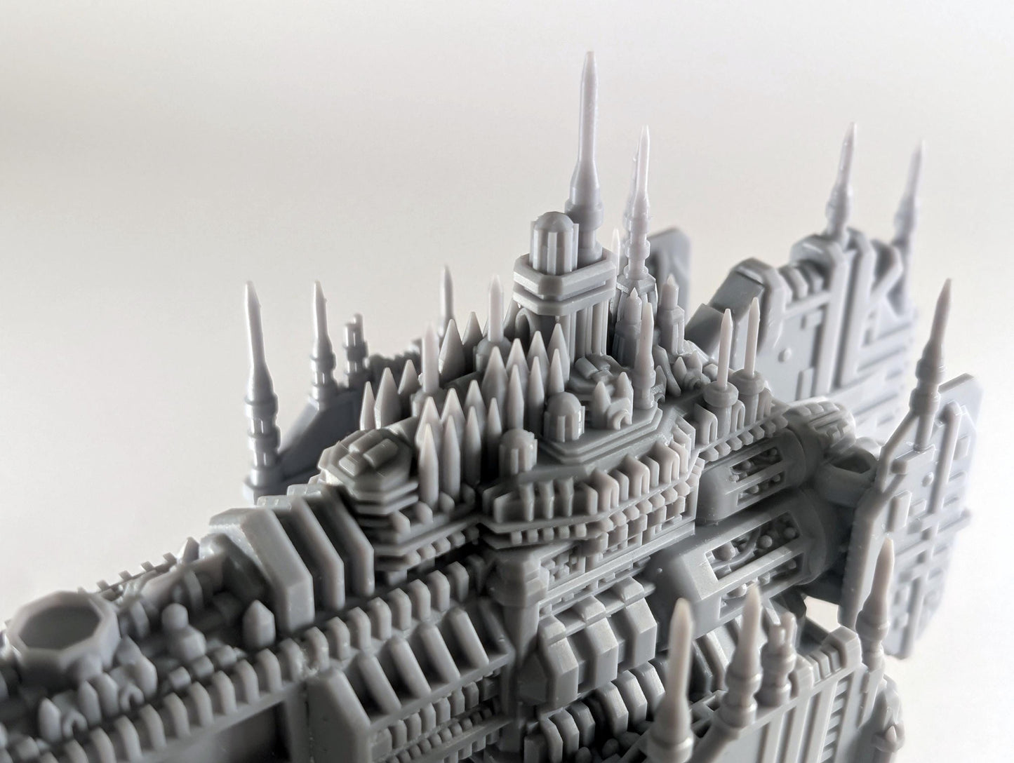 Grimdark Titanic Battleship, Standard Prow