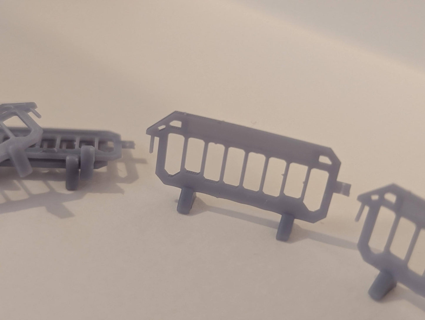 Road traffic barricade/Barrier (Section 8) HO Gauge x10