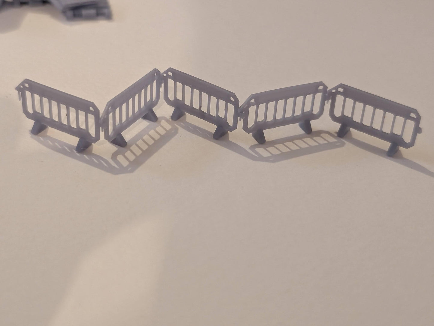 Road traffic barricade/Barrier (Section 8) HO Gauge x10