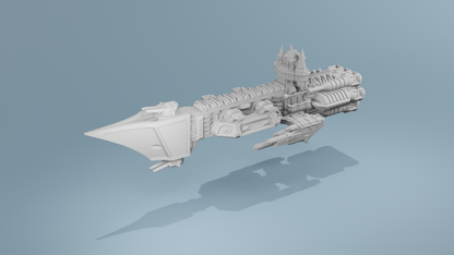 Grimdark Torpedo Light Cruiser x2 (Compatible with Battlefleet Gothic)