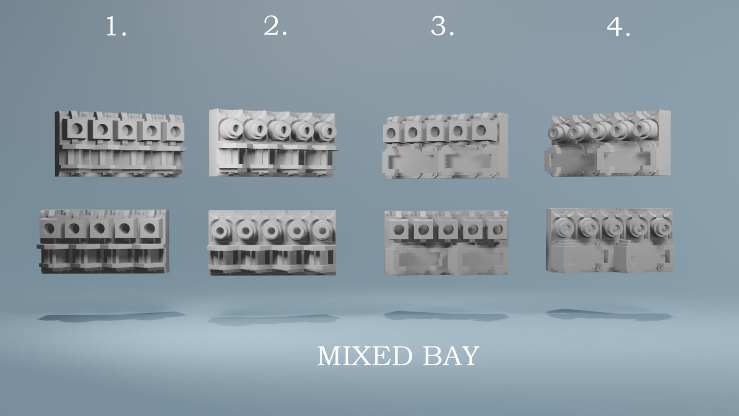 Grimdark Battleship Customiser (Choice of Weapon loadouts)