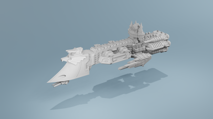 Grimdark Torpedo Light Cruiser x2 (Compatible with Battlefleet Gothic)