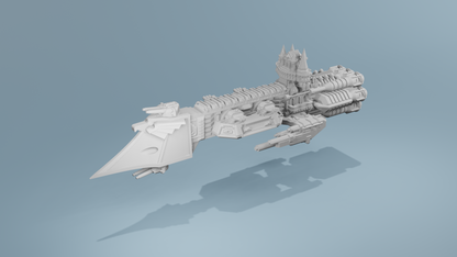 Grimdark Torpedo Light Cruiser x2 (Compatible with Battlefleet Gothic)
