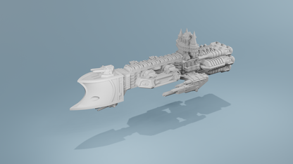 Grimdark Torpedo Light Cruiser x2 (Compatible with Battlefleet Gothic)